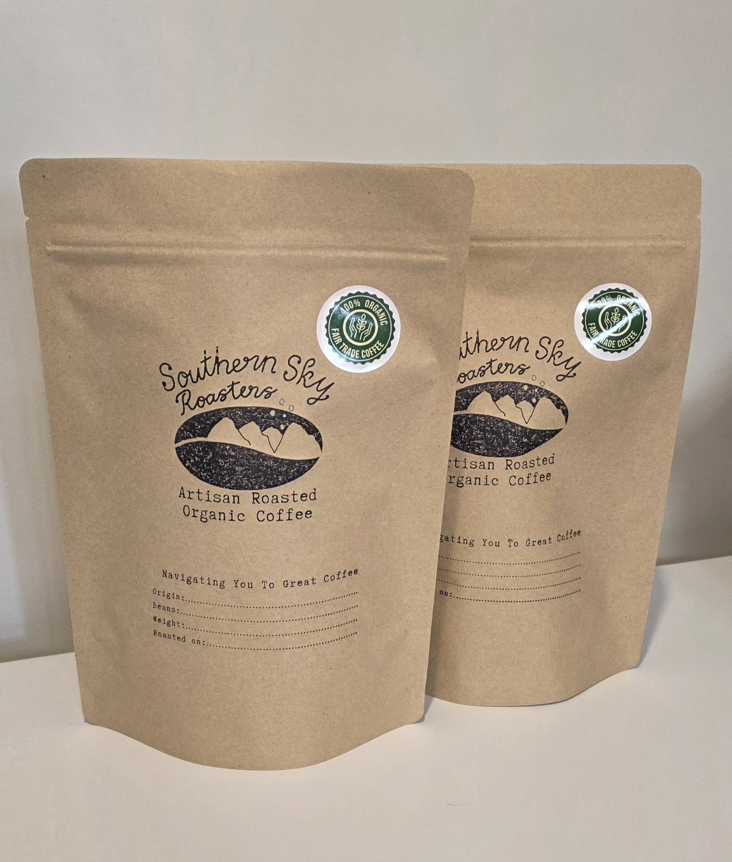 Multi-Buy Artisan Roasted, Organic Beans 2 x 500 g